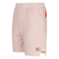 Shorts Cruyff Icone pour Enfants, orange et blanc