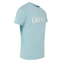 T-shirt Cruyff League bleu clair blanc