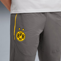 PUMA Borussia Dortmund Pumatech Survêtement à Capuche Woven Full-Zip 2025-2026 Argenté Jaune