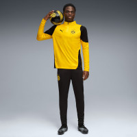 PUMA Borussia Dortmund Haut d'Entraînement 1/4 Zip 2025-2026 Jaune Noir
