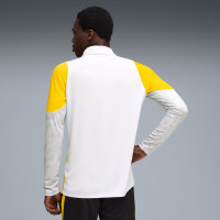 PUMA Borussia Dortmund Haut d'Entraînement 1/4 Zip 2025-2026 Argenté Jaune
