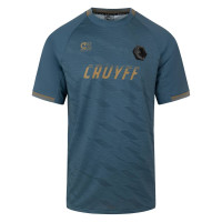 T-shirt Cruyff Icone gris vert doré