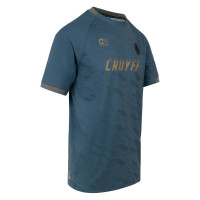 T-shirt Cruyff Icone gris vert doré