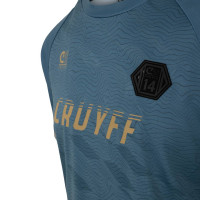 T-shirt Cruyff Icone gris vert doré