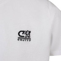 Cruyff Energized T-Shirt Enfants Blanc Noir