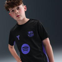 Nike FC Barcelone x Kobe Pre-Match Maillot d'Entraînement 2025-2026 Enfants Noir Mauve