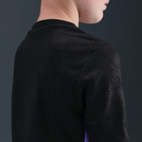 Nike FC Barcelone x Kobe Pre-Match Maillot d'Entraînement 2025-2026 Enfants Noir Mauve