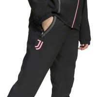 adidas Juventus Vis Tech Trainingsbroek Kids Zwart Roze