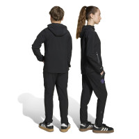 adidas Manchester United Vis Tech Pantalon Enfants Noir Mauve