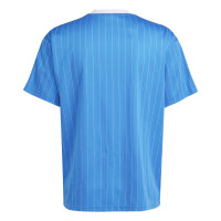 adidas Real Madrid Terrace Icons T-Shirt Bleu Blanc