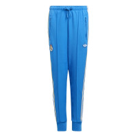 adidas Real Madrid Terrace Icons Pantalon d'Entraînement Enfants Bleu Blanc