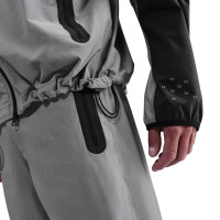 Nike Paris Saint-Germain Tech Woven Trainingspak 2025-2026 Grijs Zilver Zwart