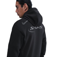 Nike Tottenham Hotspur Club Joggingpak Hooded 2025-2026 Zwart