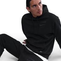 Nike Tottenham Hotspur Club Joggingpak Hooded 2025-2026 Zwart