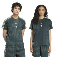 adidas Juventus Terrace Icons T-Shirt Donkergroen Wit