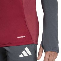 adidas Arsenal Trainingspak 1/4-Zip Europees 2025-2026 Rood Grijs Wit