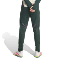 adidas Juventus Pantalon d'Entraînement Europe 2025-2026 Enfants Vert Beige Noir