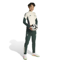 adidas Juventus Pantalon d'Entraînement Europe 2025-2026 Enfants Vert Beige Noir