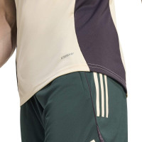 adidas Juventus Trainingsshirt Europees 2025-2026 Beige Groen Zwart