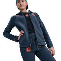 Survêtement tissé à fermeture éclair Nike Inter Milan 2025-2026 pour Enfants, bleu foncé, noir, orange