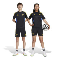 adidas Manchester United Trainingsbroekje 2025-2026 Kids Zwart Blauw Geel