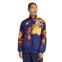 Survêtement zippé adidas Ajax x ID&T bleu