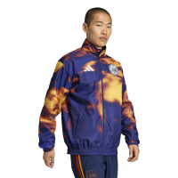 Survêtement zippé adidas Ajax x ID&T bleu