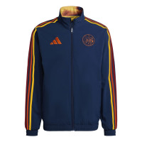 Survêtement zippé adidas Ajax x ID&T bleu