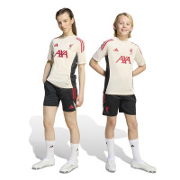 adidas Liverpool Maillot d'Entraînement 2025-2026 Enfants Blanc Rouge Noir
