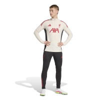 adidas Liverpool Survêtement 1/4-Zip 2025-2026 Blanc Noir Rouge