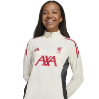 adidas Liverpool Haut d'Entraînement 2025-2026 Enfants Blanc Rouge Noir