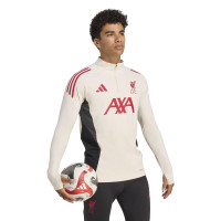 adidas Liverpool Survêtement 1/4-Zip 2025-2026 Blanc Noir Rouge