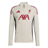 adidas Liverpool Survêtement 1/4-Zip 2025-2026 Blanc Noir Rouge
