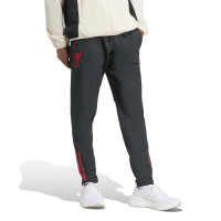Pantalon d'entraînement adidas Liverpool Presentation 2025-2026 noir rouge blanc