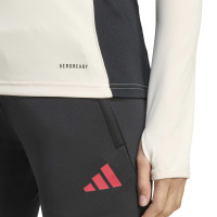 adidas Liverpool Survêtement 1/4-Zip 2025-2026 Femmes Blanc Noir Rouge