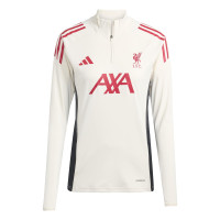 adidas Liverpool Survêtement 1/4-Zip 2025-2026 Femmes Blanc Noir Rouge