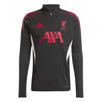 adidas Liverpool Trainingspak 1/4-Zip 2025-2026 Zwart Rood Wit