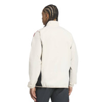 adidas Liverpool Presentatie Trainingspak Full-Zip 2025-2026 Wit Zwart Rood