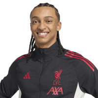 adidas Liverpool Presentatie Trainingspak Full-Zip 2025-2026 Zwart Rood Wit
