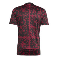 adidas Liverpool Pre-Match Trainingsshirt 2025-2026 Zwart Rood