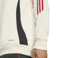 adidas Liverpool Track Sweat à Capuche 2025-2026 Blanc Rouge Noir