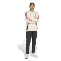 adidas Liverpool Track Sweat à Capuche 2025-2026 Blanc Rouge Noir