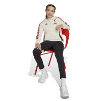 adidas Liverpool Track Trainingspak Hooded 2025-2026 Kids Wit Zwart Rood