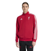adidas Liverpool DNA Trainingspak Full-Zip Rood Zwart Wit