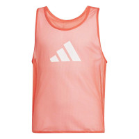 Chasuble d'entraînement adidas pour enfants, rouge