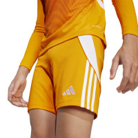 Short de football adidas Tiro 24 pour Enfants, orange et blanc