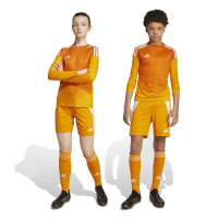 Short de football adidas Tiro 24 pour Enfants, orange et blanc