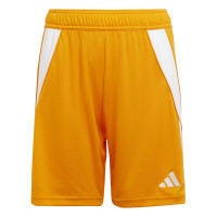 Short de football adidas Tiro 24 pour Enfants, orange et blanc