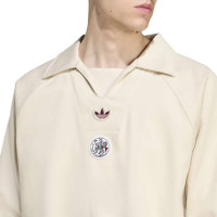 Survêtement adidas Ajax Terrace Icones beige bordeaux