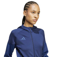 Gilet adidas Tiro 25 pour Femmes, bleu foncé